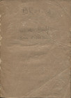 BRUTI A. - Monete inedite dei Romani Pontefici. ( sua collezione). Ripatransone, 1880. pp. 23. brossura editoriale muta, buono stato, intonso, raro.