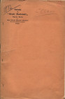 CESANO S. - Numismatica virgiliana. Torino, 1937. pp. 145-153, tavv. 1, + ill. nel testo. brossura editoriale, buono stato, raro e importante.