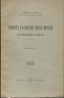 DE STEFANI A. - Velocità e giacenze delle monete. Caratteristiche notevoli. Venezia, 1913. pp. 11. brossura editoriale, buono stato, raro.