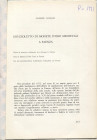 LIVERANI G. - Gruzzoletto di monete d'oro medievali a Faenza. Milano, 1973. pp. 213-219, tavv. 2. ril. carta varese, buono stato. zecche di Venezia, M...
