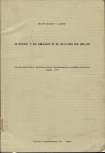 MATEU Y LLOPIS F. - Alfonso V de Aragon y el ducado de Milan. Lugano, 1978. pp. 305-318, con ill. nel testo, brossura editoriale, buono stato, importa...