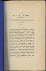 VALLENTIN R. - Les monnaies frappes a Avignon durant la vice-legation de Mazarin 1634 - 1637. Bruxelles, 1896. pp. 45-77, tavv. 1. ril. cartoncino, bu...