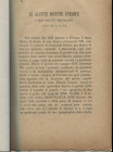 VITALINI O - Di alcune monete inedite " papali". Camerino, 1883. pp. 5, tavv. 1. ril. cartoncino, buono stato.