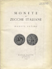 RATTO M. – Milano, 24\26 – Novembre – 1960. Monete di zecche italiane, monete estere. pp. 46, nn.949, tavv. 48. Ril. editoriale sciupata, lista prezzi...