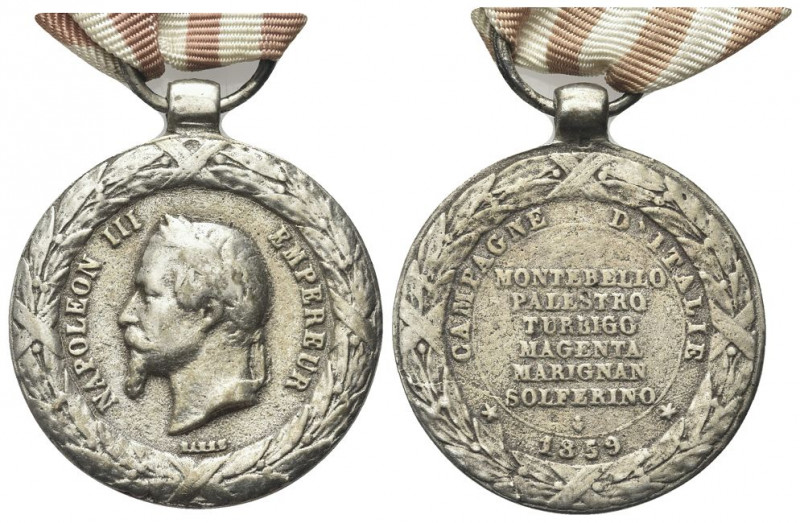 FRANCIA
Napoleone III Imperatore, 1852-1870. Medaglia commemorativa per la Camp...