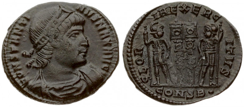 Roman Empire Æ 1 Nummus (330-333 AD) Constantine I (306-337AD). Constantinople (...