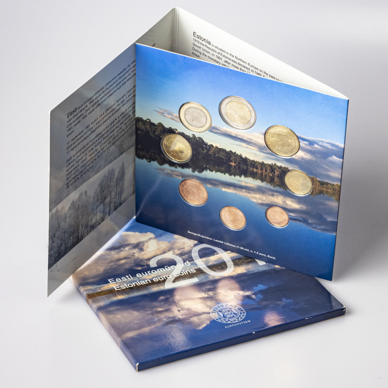Estonia 2011 Estonia Euro coin SET. Denomination: 3.88 € Coin quality: UNC (Unci...