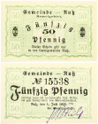 Germany Notgeld East Prussia Ruß (Rusnė) 50 Pfennig 1920 Banknote. German Notgeld; East Prussia; Prussian province of ; Ruß; Municipality of 1 July 19...