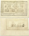 Poland 4 Zlote 1794 (I/C) Banknote. Kosciuszko Insurrection. Bilet Skarbowy (treasury bills) 4 zlote; 7bris 1794. Anonyme. Described in the catalog: M...