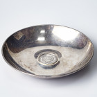 Switzerland Kanton Bern Coin Dish 5 Batzen 1826. Silver. (with a coin minted in 1826 date of manufacture of the product is unknown). Weight approx: 12...