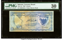 Bahrain Currency Board 5 Dinars 1964 Pick 5a PMG Very Fine 30. Pinholes and small tear.

HID09801242017

© 2020 Heritage Auctions | All Rights Reserve...
