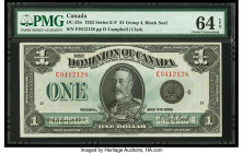 Canada Dominion of Canada $1 2.7.1923 DC-25o PMG Choice Uncirculated 64 EPQ. 

HID09801242017

© 2020 Heritage Auctions | All Rights Reserved