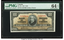Canada Bank of Canada $100 2.1.1937 BC-27b PMG Choice Uncirculated 64 EPQ. 

HID09801242017

© 2020 Heritage Auctions | All Rights Reserved