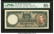 Fiji Government of Fiji 5 Shillings 1.6.1951 Pick 37k PMG Gem Uncirculated 65 EPQ. 

HID09801242017

© 2020 Heritage Auctions | All Rights Reserved