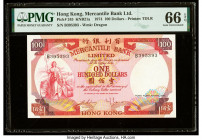 Hong Kong Mercantile Bank Ltd. 100 Dollars 4.11.1974 Pick 245 KNB21a PMG Gem Uncirculated 66 EPQ. 

HID09801242017

© 2020 Heritage Auctions | All Rig...