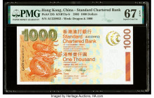 Hong Kong Standard Chartered Bank 1000 Dollars 1.7.2003 Pick 295 KNB73 PMG Superb Gem Unc 67 EPQ. 

HID09801242017

© 2020 Heritage Auctions | All Rig...