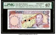 Iran Bank Markazi 5000 Rials ND (1974-79) Pick 106cs Specimen PMG Superb Gem Unc 67 EPQ. 

HID09801242017

© 2020 Heritage Auctions | All Rights Reser...