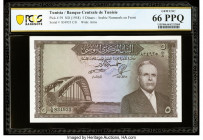 Tunisia Banque Centrale 5 Dinars ND (ca. 1958) Pick 59 PCGS Gem UNC 66PPQ. 

HID09801242017

© 2020 Heritage Auctions | All Rights Reserved