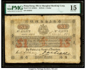 Hong Kong Hongkong & Shanghai Banking Corp. 1 Dollar 12.8.1879 Pick 113 KNB14 PMG Choice Fine 15. Problem-free originality is easily seen on this fame...