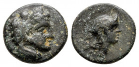 Bronze Æ
Mysia, Pergamon c. 310-282 BC
11 mm, 0,85 g