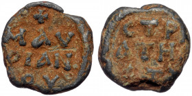 Lead Byzantine Seal, 19 mm, 8,50 g