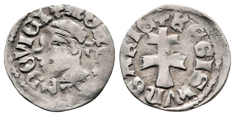 Denier AR
Hungary, Louis I "the Great", of Anjou (1342-1348)
14 mm, 0,68 g