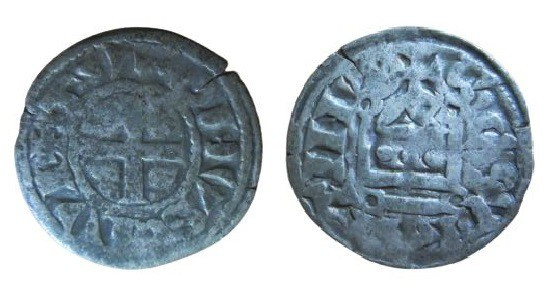 Denier AR
Crusaders, Principality of Achaia
18 mm