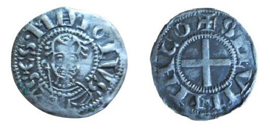 Double Denier AR
France, Archbishophric, anonymous, 16th century
