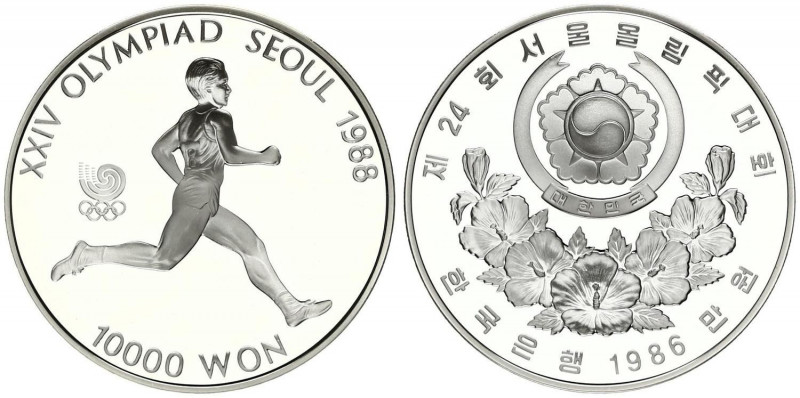 1000 Won AR
Korea, Olympic Games 1988, 1 oz
33,62 g