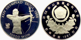 1000 Won AR
Korea, Olympic Games 1988, 1 oz
33,62 g