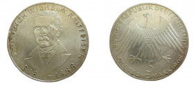 5 Mark AR
Germany, 1968, Friedrich Wilhelm Raiffeisen
30 mm, 11,20 g