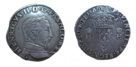 France, Henry II (1547-1559)
27 mm