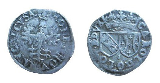 Denier AR
Henry II (1547-1559)
17 mm