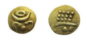 Fanam, India, Gold, 0,4 g