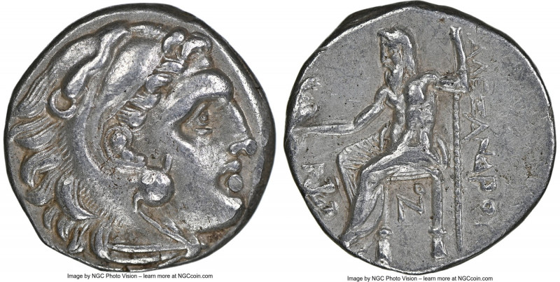 MACEDONIAN KINGDOM. Alexander III the Great (336-323 BC). AR drachm (16mm, 5h). ...
