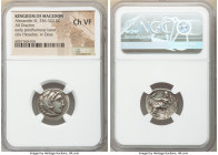 MACEDONIAN KINGDOM. Alexander III the Great (336-323 BC). AR drachm (18mm, 12h). NGC Choice VF. Early posthumous issue of 'Colophon', ca. 323-319 BC. ...
