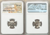 MACEDONIAN KINGDOM. Alexander III the Great (336-323 BC). AR drachm (17mm, 11h). NGC Choice VF. Posthumous issue of Colophon, ca. 310-301 BC. Head of ...