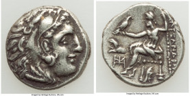 MACEDONIAN KINGDOM. Alexander III the Great (336-323 BC). AR drachm (17mm, 4.27 gm, 12h). XF. Posthumous issue of Abydus(?), ca. 310-297 BC. Head of H...