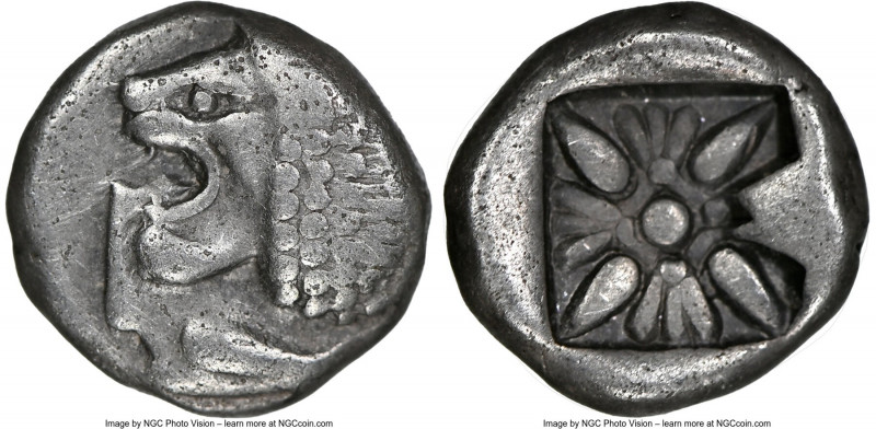 IONIA. Miletus. Ca. late 6th-5th centuries BC. AR 1/12 stater or obol (9mm). NGC...