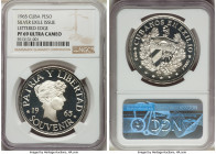 Exile Issue silver Proof Souvenir Peso 1965 PR69 Ultra Cameo NGC, KM-XM6. Lettered edge variety. 

HID09801242017

© 2020 Heritage Auctions | All ...