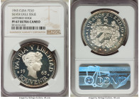 Exile Issue silver Proof Souvenir Peso 1965 PR67 Ultra Cameo NGC, KM-XM6. Lettered edge variety. 

HID09801242017

© 2020 Heritage Auctions | All ...