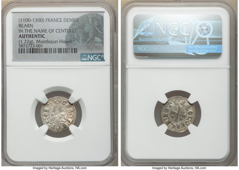 Bearn. Anonymous 4-Piece Lot of Certified Deniers ND (1100-1300) Authentic NGC, ...