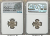 Abbey of Saint Martial 4-Piece Lot of Certified Deniers ND (1100-1245) Authentic NGC, Limoges mint, PdA-2295. Weights range from 0.61-0.90gm. Sold as ...