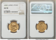 Republic gold Pond 1898 AU58 NGC, Pretoria mint, KM10.2.

HID09801242017

© 2020 Heritage Auctions | All Rights Reserved