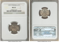 Republic 5 Centimos 1925-(p) MS63 NGC, Philadelphia mint, KM-Y27. Dove-gray with peach toning. 

HID09801242017

© 2020 Heritage Auctions | All Ri...