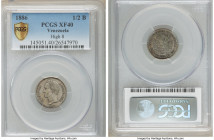 Republic 1/2 Bolivar (50 Centimos) 1886-(c) XF40 PCGS, Caracas mint, KM-Y21. High second "8" variety. 

HID09801242017

© 2020 Heritage Auctions |...