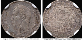 Republic 1/2 Bolivar (50 Centimos) 1901 XF45 NGC, Paris mint, KM-Y21. 

HID09801242017

© 2020 Heritage Auctions | All Rights Reserved