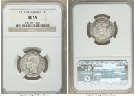 Republic Bolivar 1911 AU55 NGC, Paris mint, KM-Y22.

HID09801242017

© 2020 Heritage Auctions | All Rights Reserved