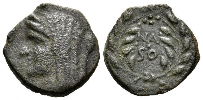 SICILY. Panormus. L. Axius Naso (?), Quaestor of Sicily, after 241 BC. (Bronze, ...