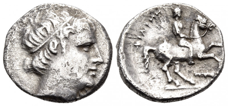 KINGS OF MACEDON. Philip II, 359-336 BC. Fifth Tetradrachm (Silver, 15 mm, 2.29 ...
